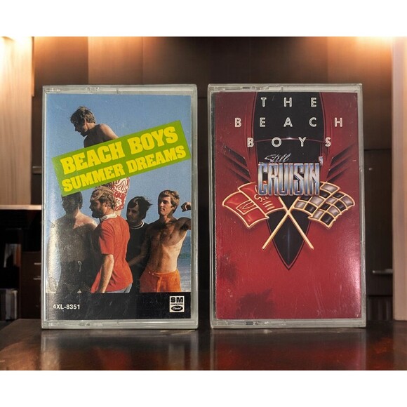 VTG The Beach Boys Still Crusin & Summer Dreams Cassette Lot Of 2 Music Tape - Picture 1 of 15